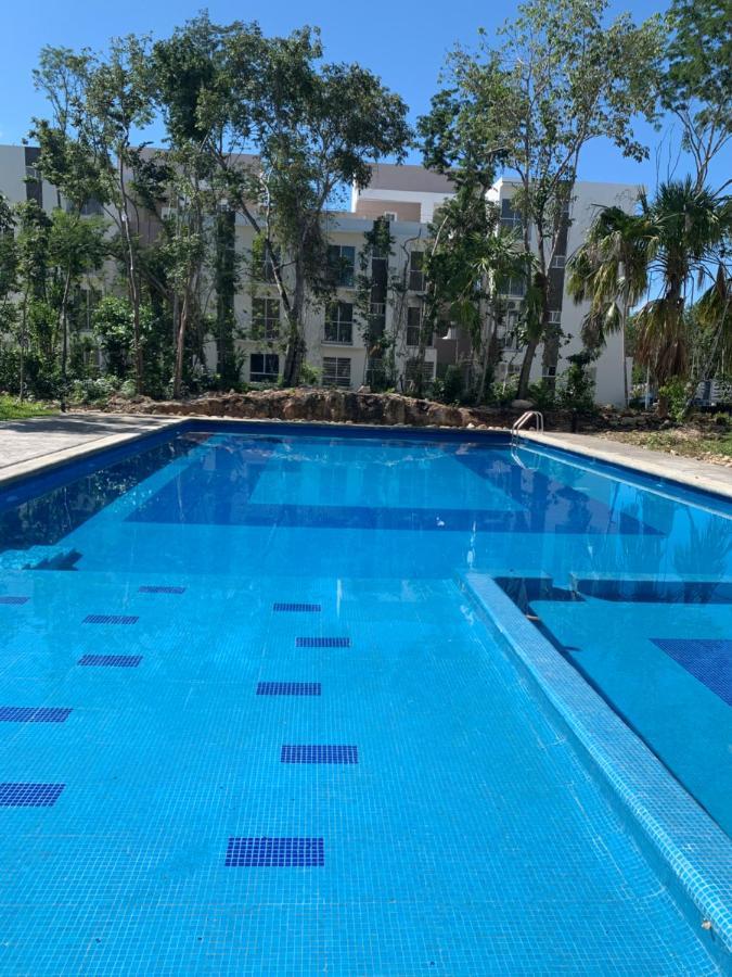 Departamento Vacacional 2 Habitaciones Vista A La Alberca By Eita Cancun Dış mekan fotoğraf